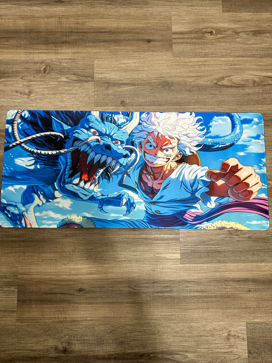 Luffy & Kaido Desk Mat 90x40x0.3