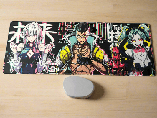 Edgerunners Desk Mat | Dynamic Anime Gaming Mouse Pad - SwiftBuy Hub - - - United States - SwiftBuy Hub - 65.00