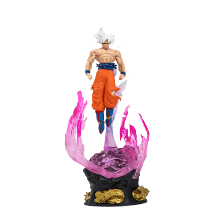 25cm Anime Dragon Ball Figure Son Goku Action Figures Ultra Instinct Super Saiyan Statue Pvc Emit Light Model - SwiftBuy Hub - - - United States - SwiftBuy Hub - 21.99