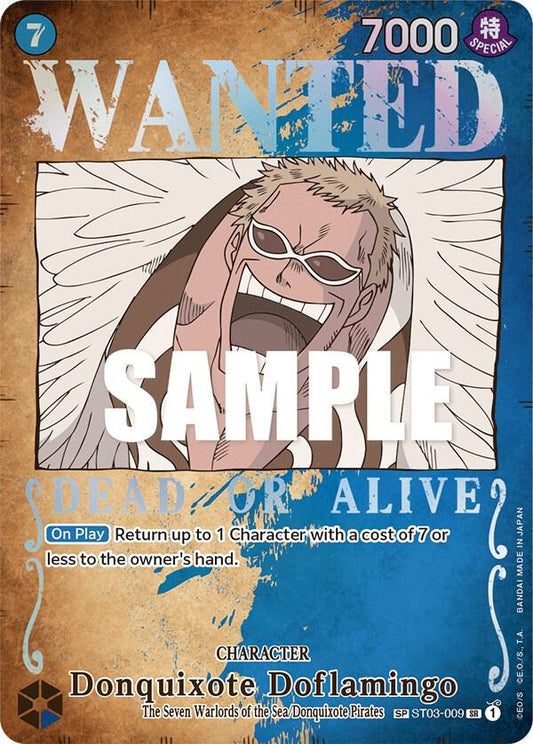 Donquixote Doflamingo (Wanted Poster) - Pillars of Strength (OP03)
