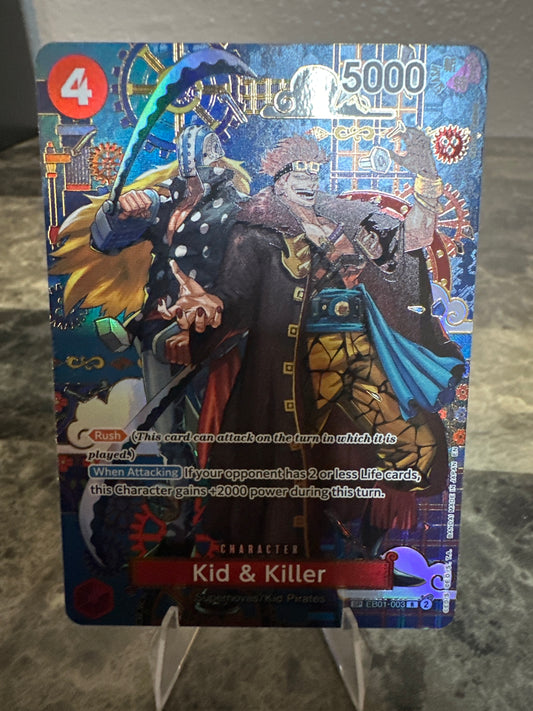 Kid & Killer - EB01-003 (SP) - The Azure Sea's Seven (OP14)
The
