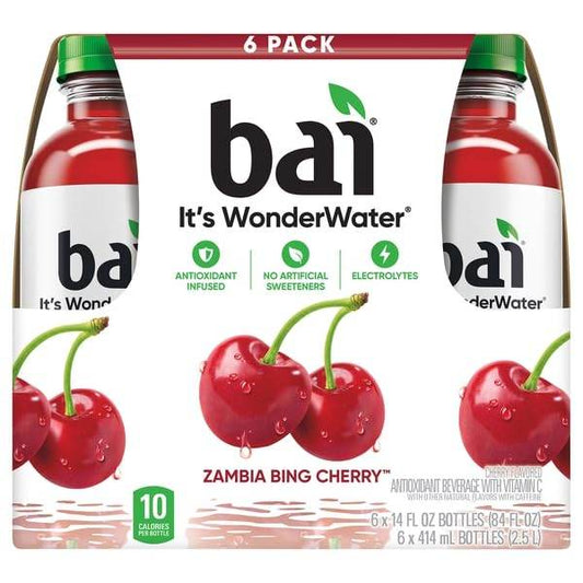 Bai Zambia Bing Cherry 6-Pack – Antioxidant Infused Drinks | SwiftBuyHub - SwiftBuy Hub - - bai antioxidant drink bulk,bai cherry drink 6 pack,bai zambia bing cherry drink,buy bai bing cherry 6 pack - United States - SwiftBuy Hub - 21.99