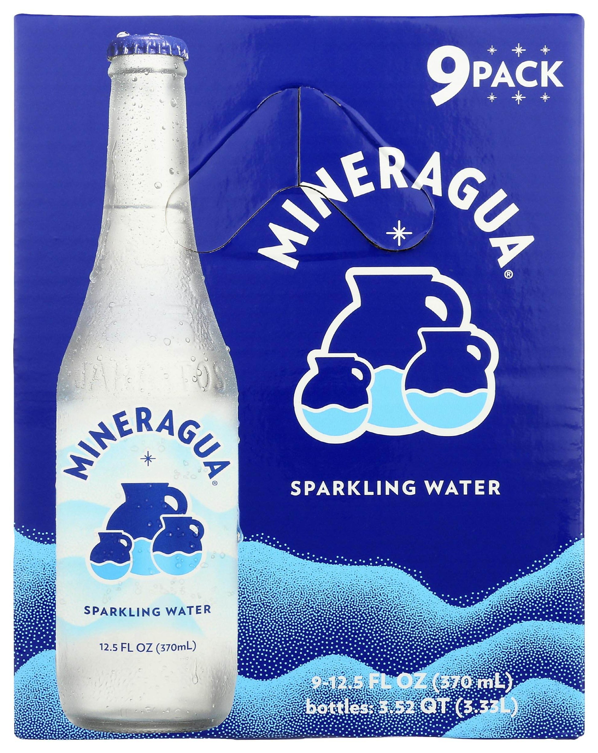Mineragua Sparkling Water (9-Pack) – Refreshing & Authentic | SwiftBuyHub - SwiftBuy Hub - - bulk sparkling water no sugar,buy mineragua authentic soda water,mineragua sparkling water 9 pack - United States - SwiftBuy Hub - 25.99