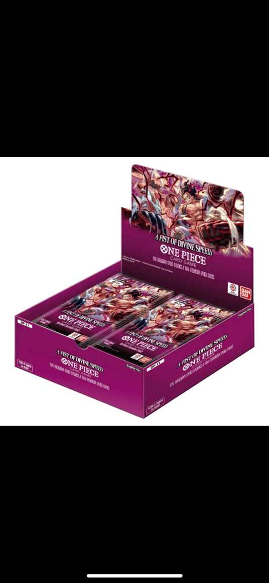 One Piece OP11 - A Fist of Divine Speed - Box of 24 Booster Packs (ENG) - SwiftBuy Hub - - - United States - SwiftBuy Hub - 150.00