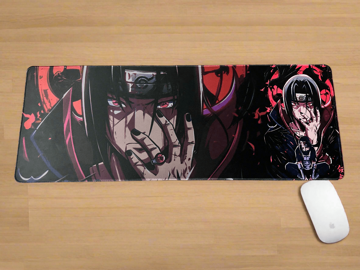 Akatsuki Mousepad – Sharingan Naruto Anime Desk Mat - SwiftBuy Hub - - - United States - SwiftBuy Hub - 65.00