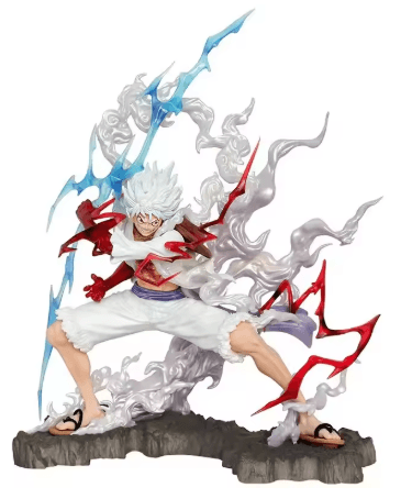25Cm One Piece Raiden Five Gear Nica Lightning Luffy Action Figure Model Statue - SwiftBuy Hub - - - United States - SwiftBuy Hub - 32.99