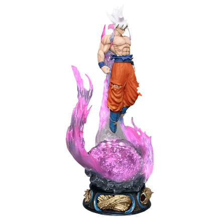 25cm Anime Dragon Ball Figure Son Goku Action Figures Ultra Instinct Super Saiyan Statue Pvc Emit Light Model - SwiftBuy Hub - - - United States - SwiftBuy Hub - 21.99
