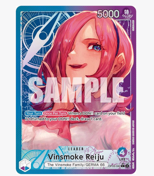 Vinsmoke Reiju (042) (Alternate Art) - Wings of the Captain (OP06)