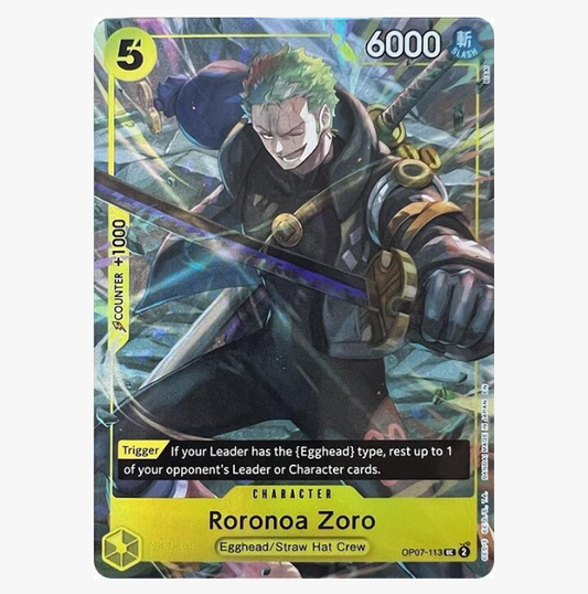 Roronoa Zoro (Illustration Box Vol.3) - One Piece Promotion Cards (OP-PR)